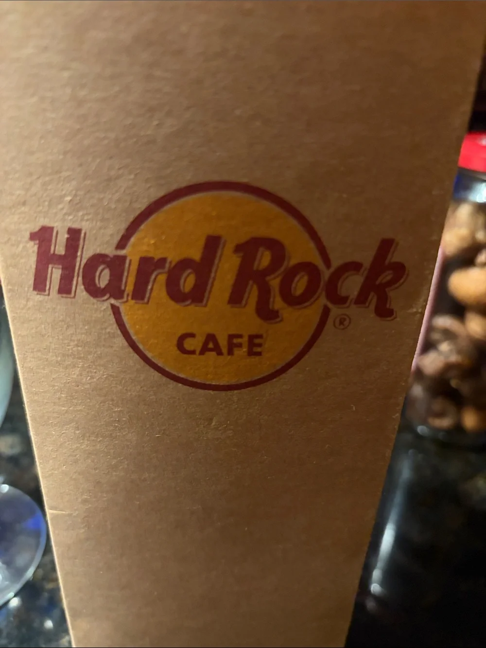 HARD ROCK Café HURRICANE Glass Detroit Original Box 9-1/4